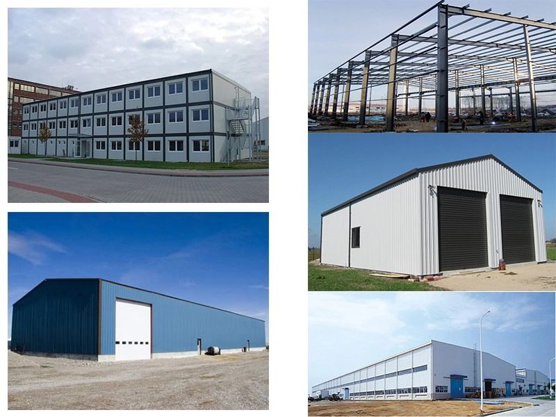 CE Çelik Yapı Bina Saldırılmış H Bölümü Çelik Yapı Hangar 1