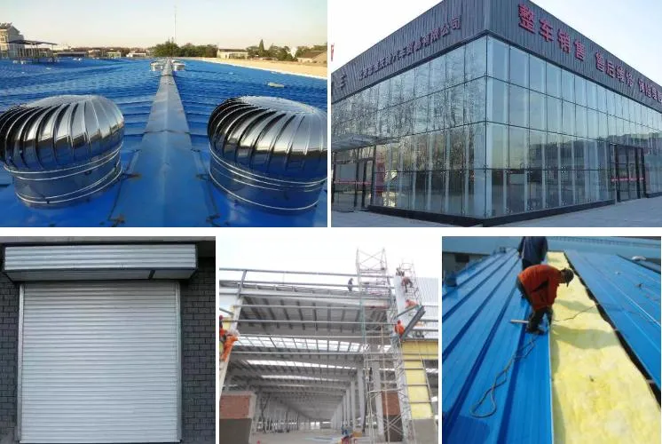 Q235 Çelik Yapı Bina Paslanmaz Boya Hazırdan Yapılmış Metal Çerçeve 1
