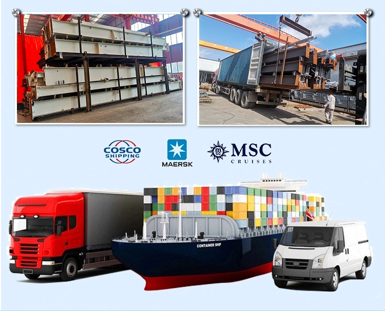 Q235 Çelik Yapı Bina Paslanmaz Boya Hazırdan Yapılmış Metal Çerçeve 4