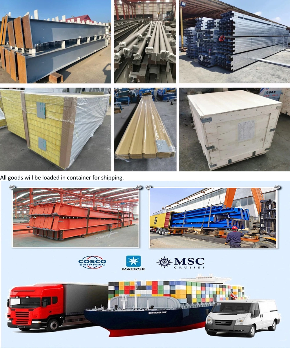 OEM Hazırlanmış Hafif Çelik Çerçeve Evi 8
