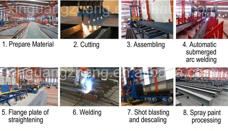 Boya Çelik Yapı Bina OEM Prefabrik Çelik Yapı Depo 1