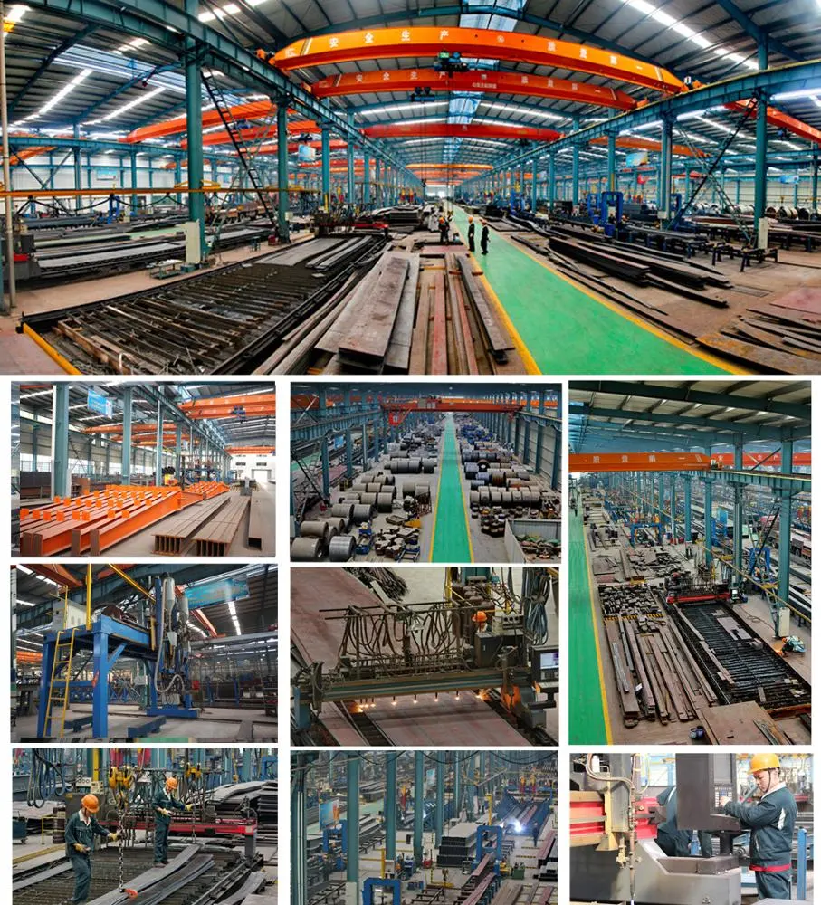 Boya Çelik Yapı Bina OEM Prefabrik Çelik Yapı Depo 9