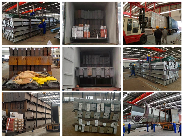 Galvanizli Metal Binalar Atölyesi Çelik Yapı ISO Sertifikası 5