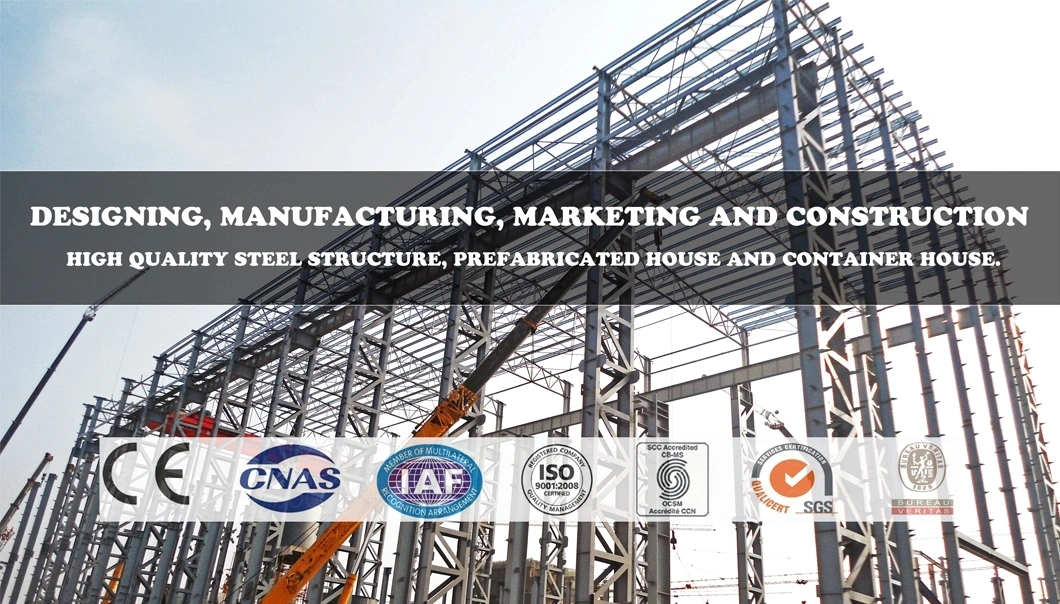 Galvanizli Metal Binalar Atölyesi Çelik Yapı ISO Sertifikası 0