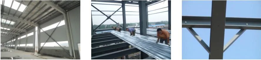 Ucuz Prefabrik Atölye Prefabrik Çelik Yapı Hangar Depo Metal Binanı 1