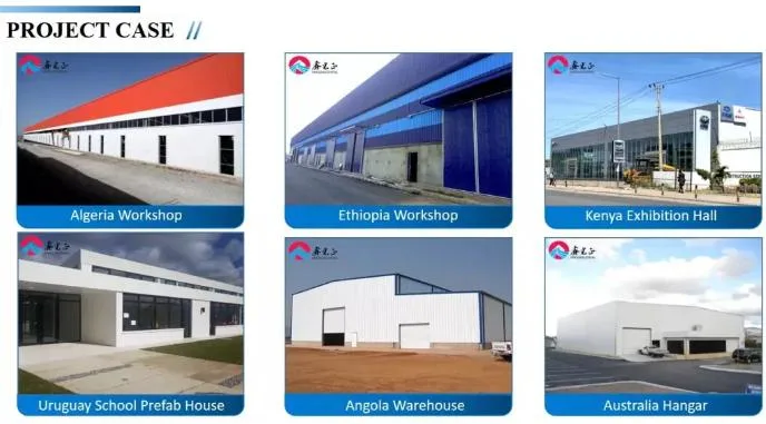 Fabrika fiyatı Çelik yapı atölyesi ve prefabrik çelik yapı inşaat veya çelik imalatı 5